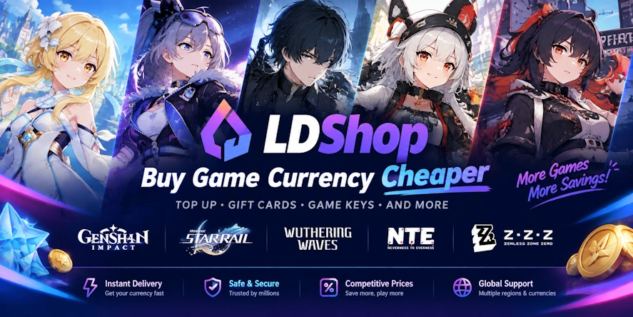 LDShop: buy game currency cheaper