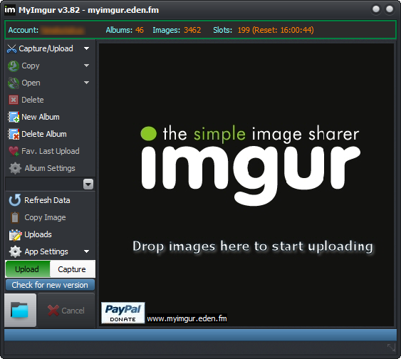 MyImgur 64-bit screenshot
